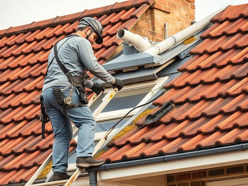 Roofing & Guttering work in progress